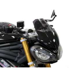 Powerbronze 430 U316A cupolino fumè scuro naked per la moto Triumph