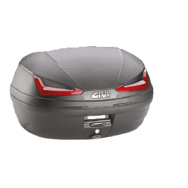 Givi E N Simply Iv Bauletto Moto Monolock Con Catadiottri Rossi