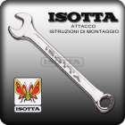 Isotta A/SC69 kit di attacchi per il montaggio del cupolino SC66 su Moto Guzzi V7 Stone