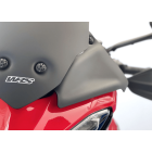 WRS DU019NO deflettori nero opaco per moto Ducati Multistrada V4