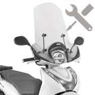 Givi A1193A kit di attacchi per montare il parabrezza trasparente 1193A