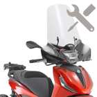 Givi A5616A kit di attacchi parabrezza 5616A per scooter Piaggio Beverly 300 HPE dal 2021