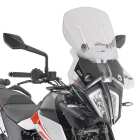 Cupolino ad altezza regolabile Givi AF7711 con sistema AirFlow per moto KTM 390 Adventure dal 2020 e KTM 890 Adventure