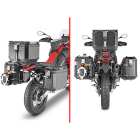 Givi PLO6710CAM telaietti porta valigie laterali Monokey Cam Side per Trekker Outback su moto Aprilia Tuareg 660.