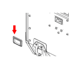 Givi Z9838R ricambio blocca nasello per valigia Alaska 