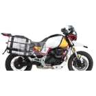 Givi coppia di valigie laterali Monokey Trekker TRK33N con telaietto PLOR8203MK per Moto Guzzi V85TT