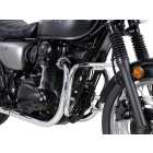 Hepco & Becker 5012541 00 02 paramotore tubolare in acciaio cromato per moto Kawasaki W800 street e cafe dal 2019