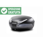 Shad bauletto moto SH48 grigio scuro e nero