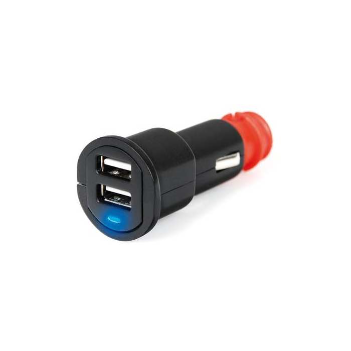 DOPPIA PRESA USB MOTO LAMPA