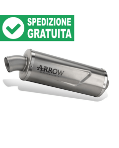 Arrow 72645AO terminale Indy Race Evo alluminio fondello inox per XL750 Transalp.