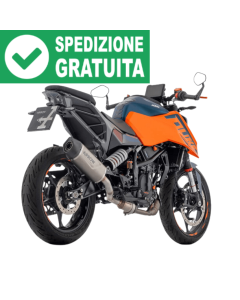 Arrow 71972PK Indy Race Evo titanio per KTM Duke 125 dal 2024