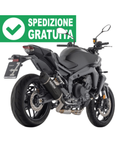 Arrow 71970AKN Kit completo omologato con terminale Indy Race EVO in alluminio "Dark" Yamaha MT-09 2024.