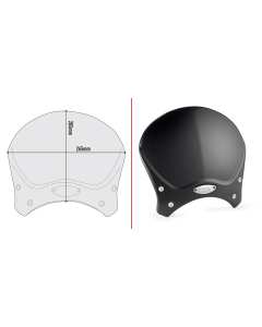 Givi 100ALB cupolino nero Race Cafe in alluminio anodizzato universale