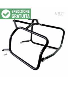 Unit Garage 1641 neri tealietti porta valigie laterali Atlas per Bmw R Nine T