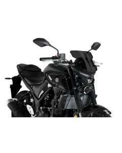 Puig 20285F  Cupolino Sport di nuova generazione, con maggiore altezza e migliore aerodinamica, per moto YAMAHA MT-03 2020