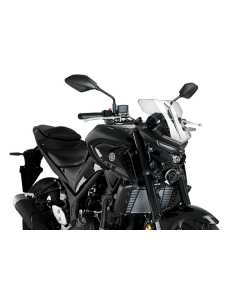 Puig 20285W Cupolino Sport di nuova generazione, con maggiore altezza e migliore aerodinamica, per moto YAMAHA MT-03 2020