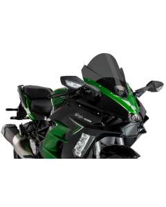 Puig 21714H Z-racing cupolino fumè scuro per Kawasaki Ninja H2 SX dal 2022.