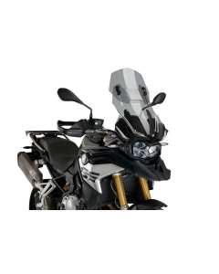 Puig 3179H cupolino fumè chiaro regolabile per moto Bmw F850GS standard e Adventure