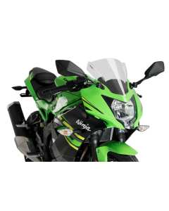 Puig 3539W cupolino trasparente racing per moto Kawasaki Ninja 125 dal 2019