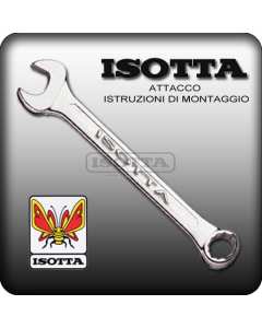 Isotta A/240 attacchi per parabrezza SC4520 scooter Honda Super Cub C 125