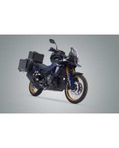 SW-Mtoech ADV.05.845.75000/B Adventure set tris di valigie nere per Suzuki V-Strom 800DE.