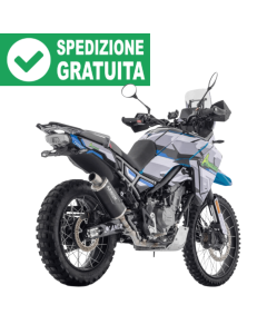 Arrow 72655AON terminale Indy Race Evo con fondello in acciaio per CFMoto 450MT.