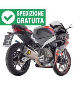 Arrow 71068PT kit completo racing con terminale Pista in titanio per Aprilia RS 457.