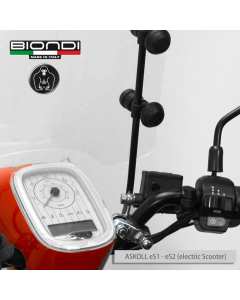 Biondi 8500982 attacchi parabrezza Molde Z. pe Askoll ES1 e ES2