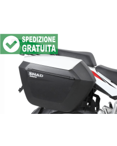 Telaietti porta valigie laterali Shad B0TR29IF necessari per montare le valigie SH23 su moto Benelli TRK125