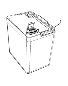 Super Soco 31500-TBG-A000-M1 batteria per scooter CPX e VS1