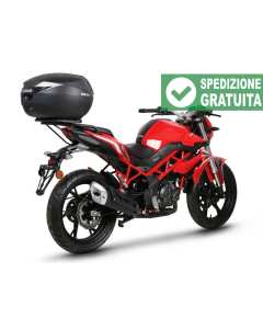 Attacco bauletto posteriore Shad B0BN18ST specifico per montare i bauletti della linea SH su moto Benelli modello BN!25 dal 2018.