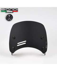 Biondi 8010449 cupolino Sport nero opaco Triumph Scrambler 400 X.