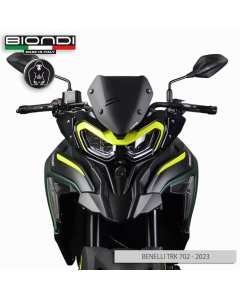 Biondi 8010479 cupolino Sport nero satinato Benelli TRK 702/X.