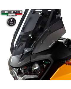 Biondi 8010500 deflettori neri per Moto Guzzi Stelvio 1000.