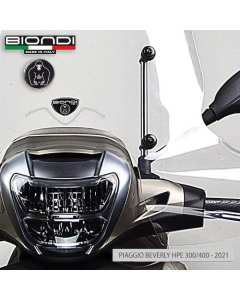 Biondi 8500480 kit attacchi per Piaggio Beverly 300/400 HPE/HPE S dal 2021.