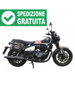 Borse laterali Bags & Bike Amiata per Royal Enfield Shotgun 650 dal 2024.