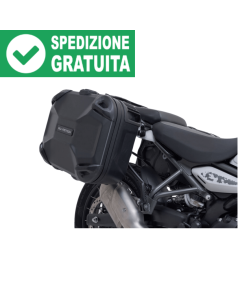 SW-Motech KFT.41.620.65000/B valigie DUSC M per la moto Himalayan 450 con telaietti PRO inclusi.