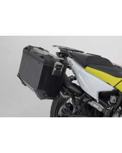 SW-Motech KFT.03.992.70000/B TRAX ADV coppia di valigie nere con telaietti PRO per Husqvarna Norden 901