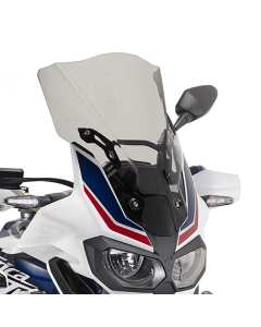 Kappa KD1144S Cupolino specifico fumé per moto Honda CRF1000L Africa Twin 2016  Si può montare al posto del cupolino originale non necessita di nuovi attacchi