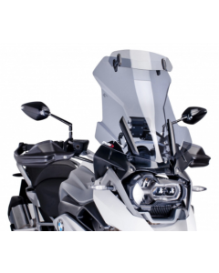 Bmw R1250GS cupolino maggiorato fumè chiaro con visiera appendice superiore Puig 6504H