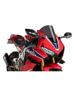 Puig 3630F cupolino sportivo per moto Honda CBR 1000 RR 2020  fumè scuro, sviluppato per migliorare l'aerodinamica e deviare la pressione del vento lontano dal casco