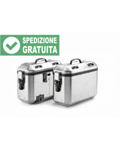 Givi DLMK36APACK2 coppia di valigie laterali moto in alluminio