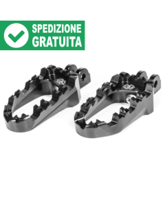 Gilles Tooling RGK-109-UF34-SET-B pedane Pro-X Enduro per Aprilia Tuareg 660.