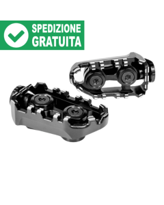 Gilles Tooling RGK-111-UF35-SET-B Tech-X pedane per Ducati DesertX, Multistrada V2 e V4.