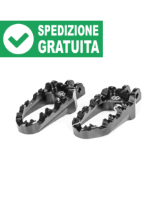 Gilles Tooling RGK-119-UF34-B pedane X-Pro Enduro per Honda XL750 Transalp.