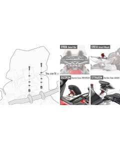 Givi 05SKIT Kit per montare lo Smart Bar S900A o lo Smart Mount S901A