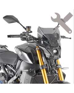 Givi A2156A attacchi per cupolino fumè 1173S su moto Yamaha MT09 e MT09 SP dal 2021