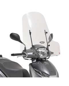 Givi A8101A attacchi per montare il parabrezza 107A sullo scooter Peugeot Belville dal 2017