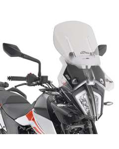 Cupolino ad altezza regolabile Givi AF7711 con sistema AirFlow per moto KTM 390 Adventure dal 2020 e KTM 890 Adventure