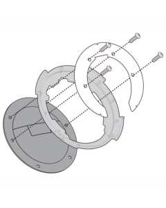 Givi BF14 flangia borse da serbatoio tanklock su moto Kawasaki Ninja 300